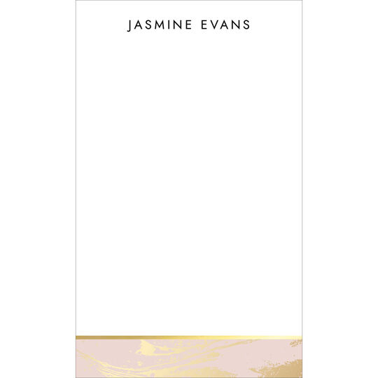 Blush Marble Jotter Cards
